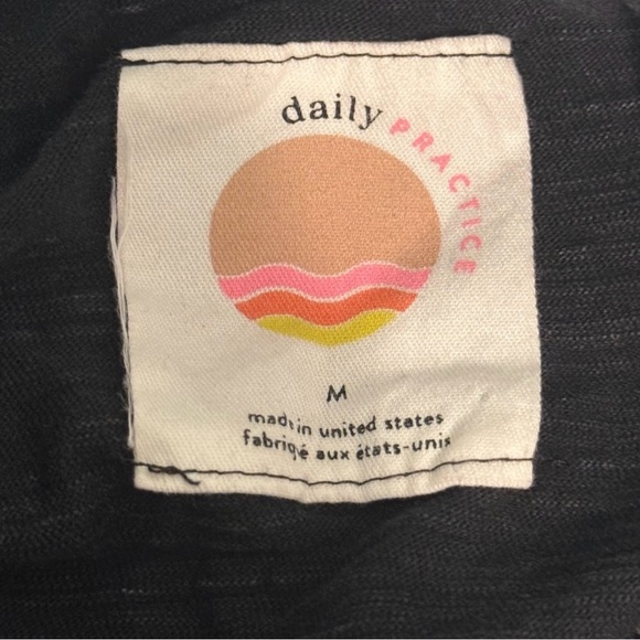 Daily Practice by Anthropologie Surplice Jumpsuit / Cozy Jogger Boho - Picture 2 of 4